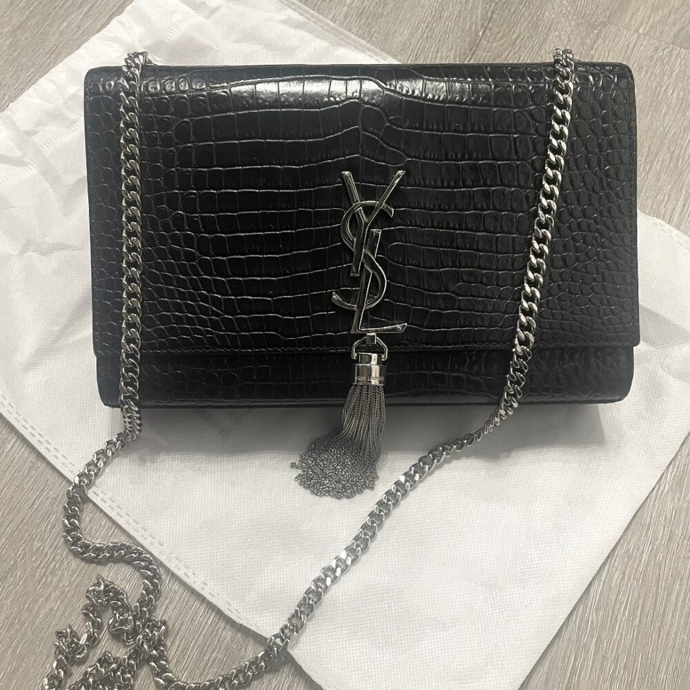 SAINT LAURENT Medium Monogram Kate Tassel Bag [LIKE NEW] Pristine Condition